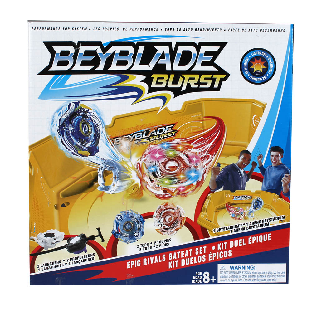 Beyblade 2 волчка с ареной