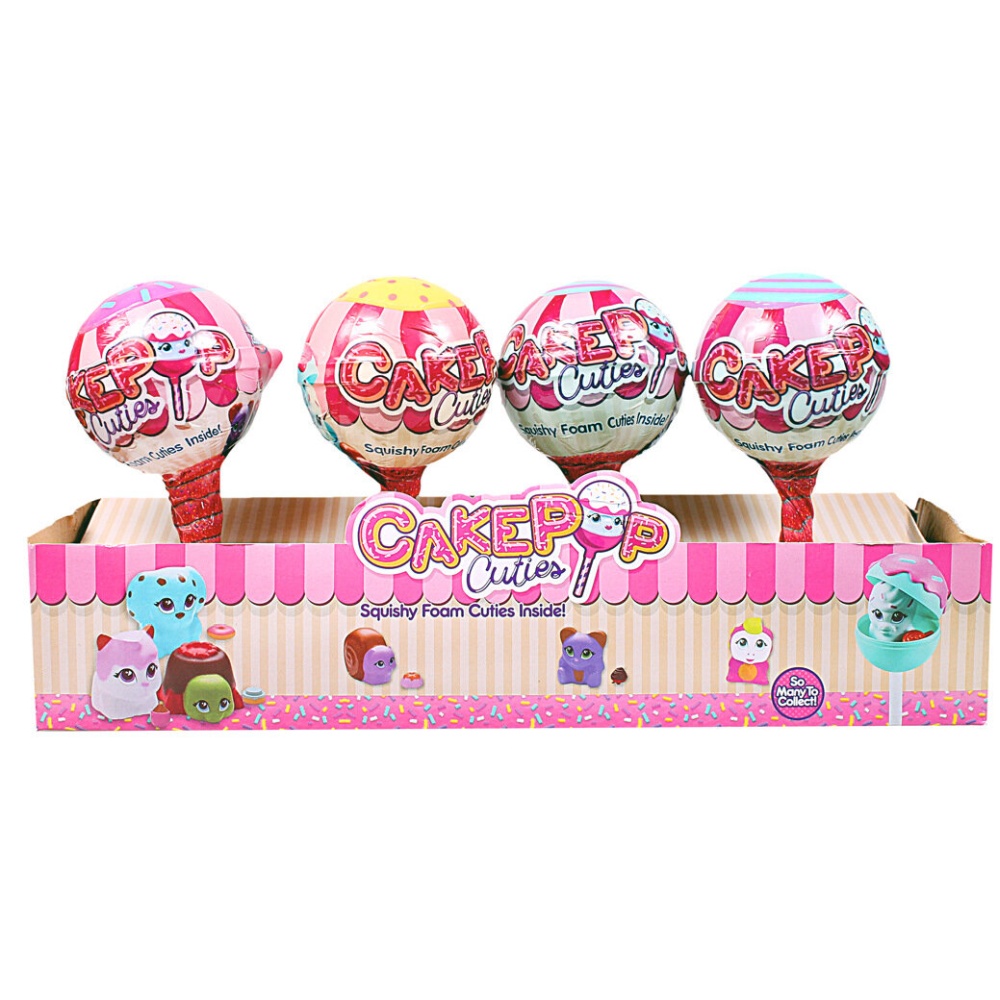 "Cake Pop" игрушка пищалка в чупа-чупсе, цена указана за 1 шт, продаются шоубоксом 4 шт