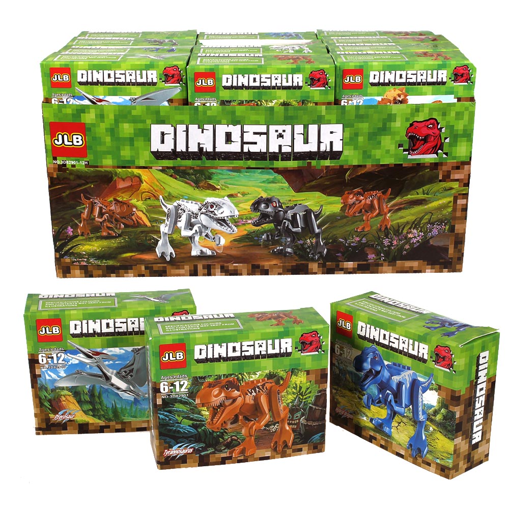 Конструктор JLB Dinosaur. Продаётся комплектом 24 шт, цена за 1 шт