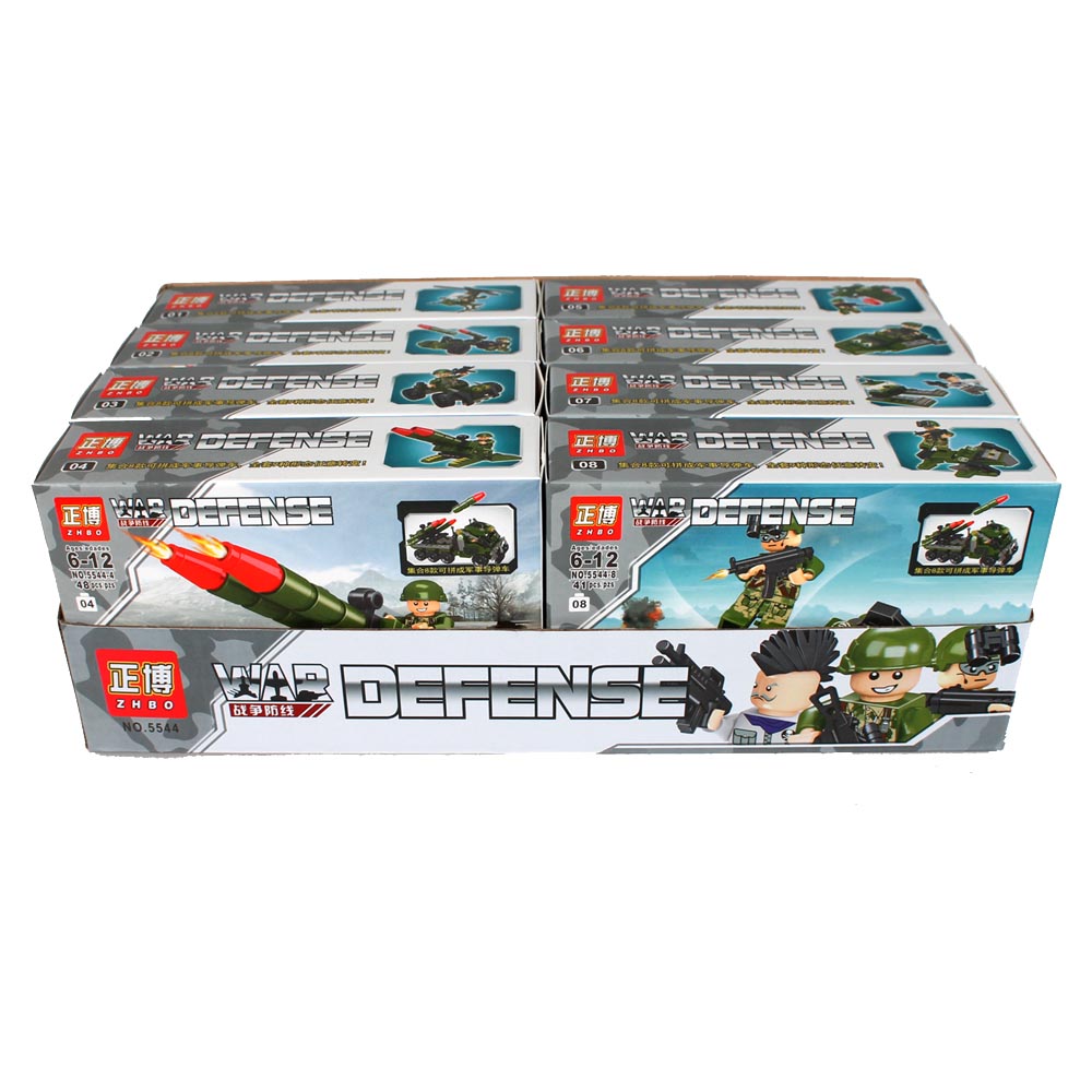 Конструктор War defense 40+ деталей. Продается комплектом 8 шт, цена за 1 шт