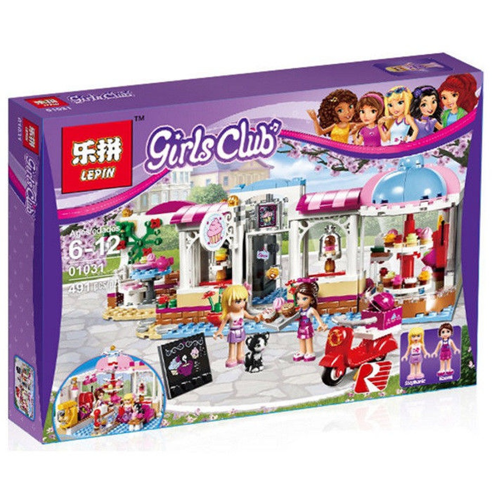 Конструктор "GIRLS CLUB. Кондитерская". 460 деталей.