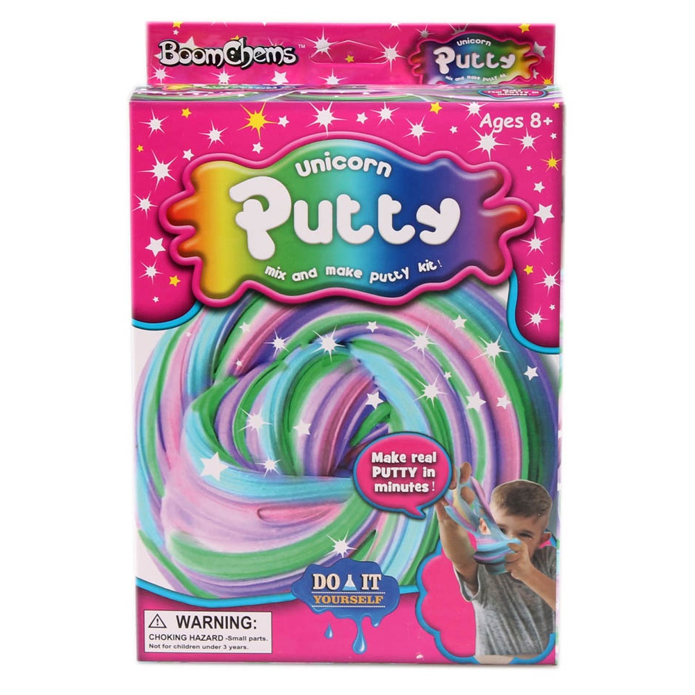 Лизун Unicorn Putty радужный