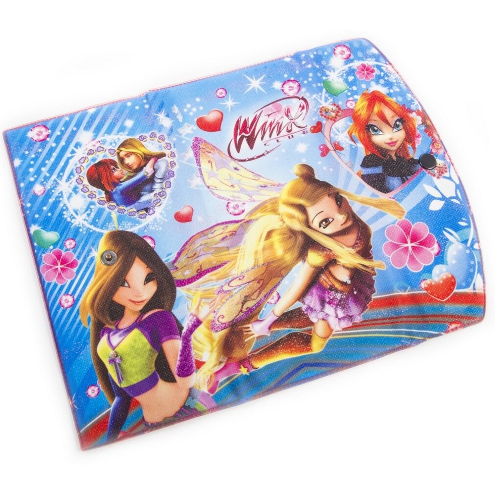 Кошелек на кнопке, 3D Winx